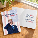Trump Congratulations Card