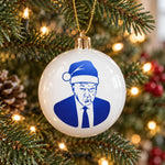 Trump Mug Shot Christmas Ornament