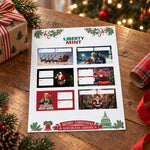 Trump Christmas Labels
