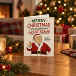 Trump Christmas Card - Illustrated Edition