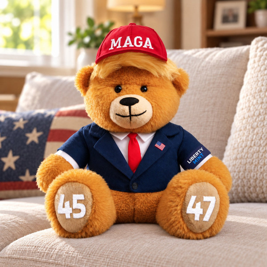 Trump MAGA Stuffed Bear