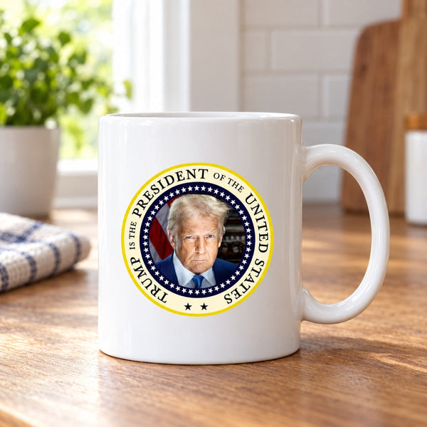 Trump Presidential Portrait - Coffee Mug