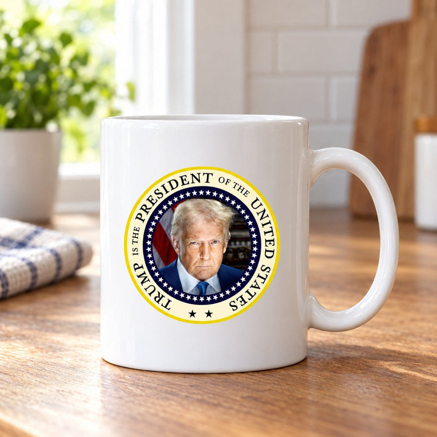 Trump Presidential Portrait - Coffee Mug