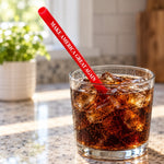 MAGA Plastic Disposable Straws - Pack of 25